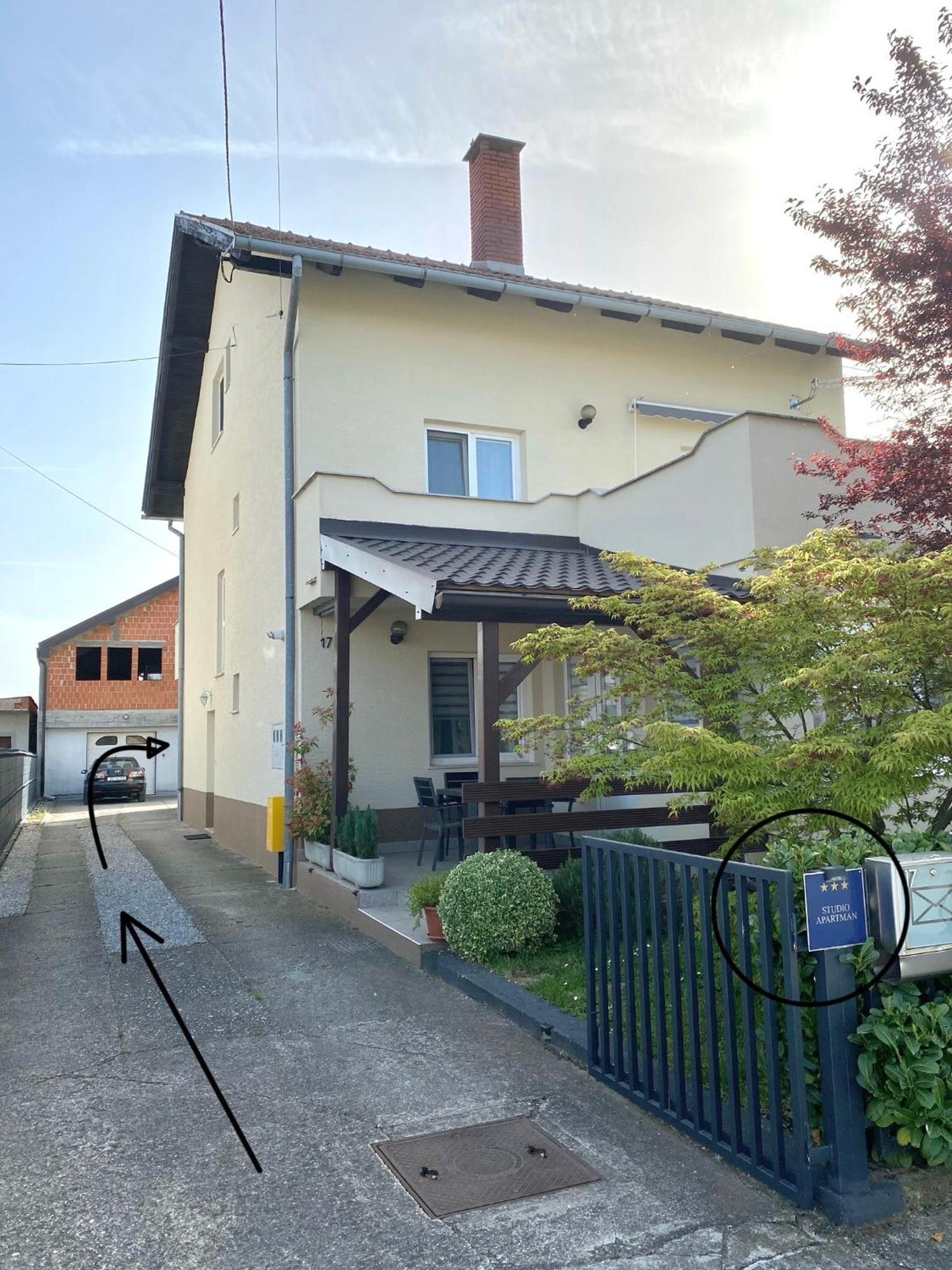 Apartman Lucija Gradici Buitenkant foto